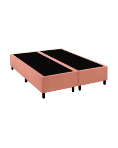 Base Cama Box Premium Queen Comum Rose